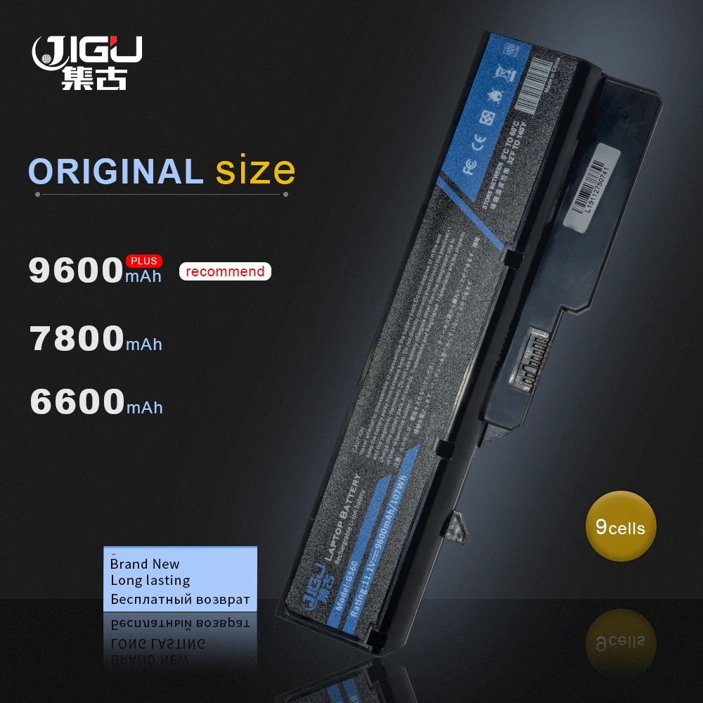 JIGU 9 Cells Laptop Battery For Lenovo E47G E47L IdeaPad G465 G470 G475 G560 G565 G570 G780 G770 V360 V370 V470 V570 Z370 | Компьютеры и