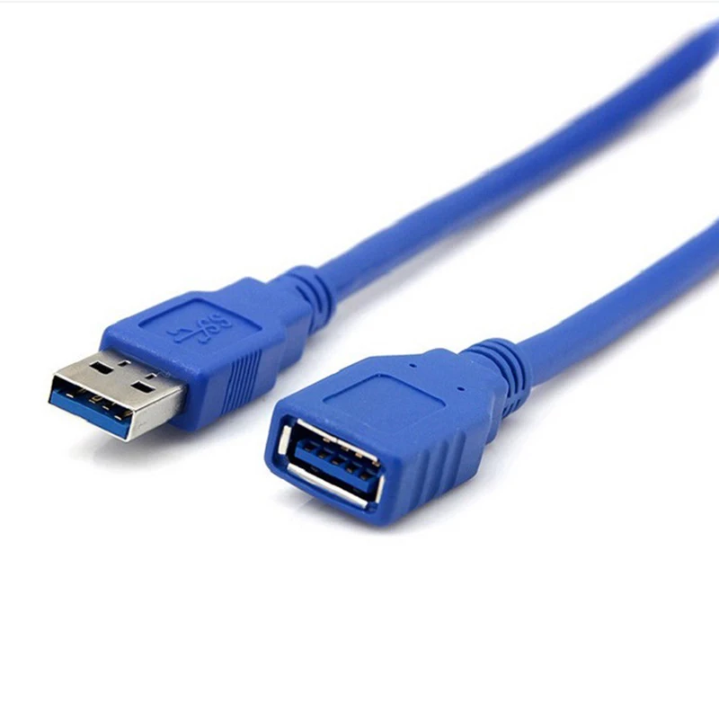 USB3.0 Удлинительный Кабель USB 3,0 кабель штекер для синхронизации данных быстрая скорость шнур разъем для ноутбука ПК Принтер жесткий диск