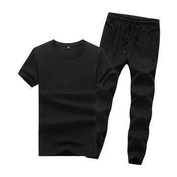 

Men's Sport Suits Running sets Clothes Sports Joggers Training Gym Fitness Tracksuits T-shirts sweatpants gym tracksuit
