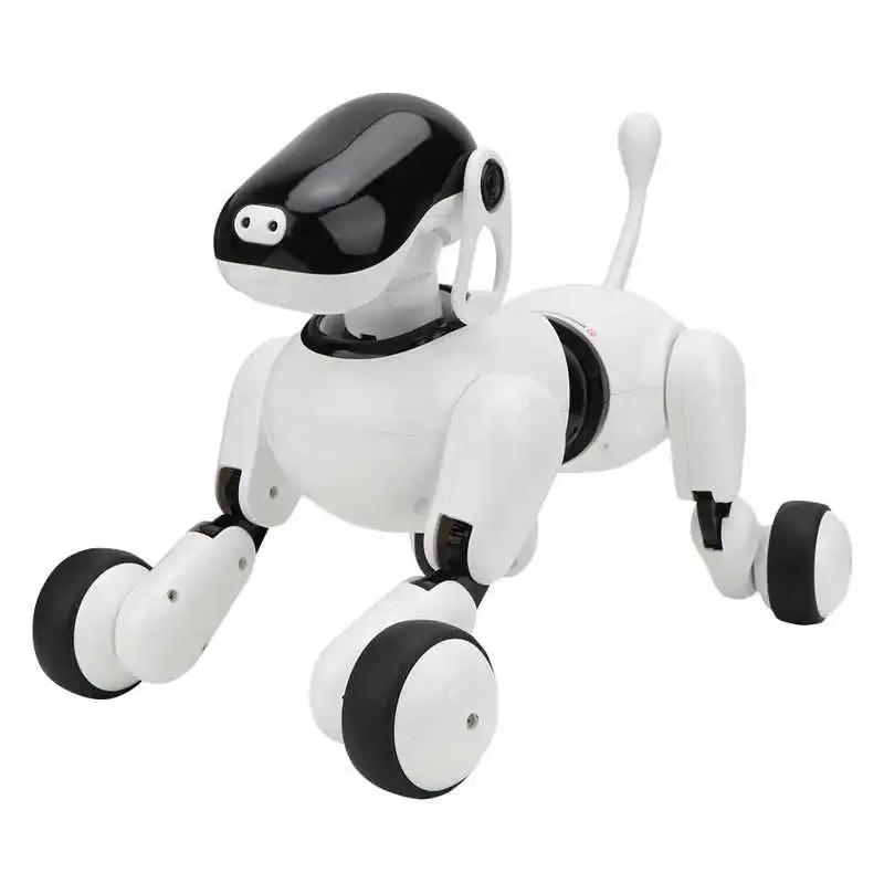 人気通販 インテリジェントインタラクションロボット犬 音声制御付きの子供のおもちゃ 音声制御付きの電子ペットロボット 値下げオープンスペース Zabpoc Ru