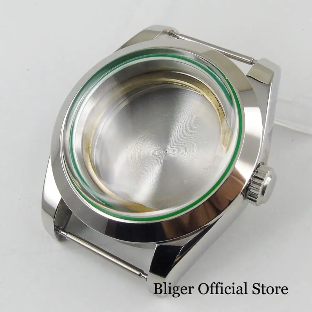 

Fit MIYOTA Movement Polished 40mm Watch Case with Mineral Glass