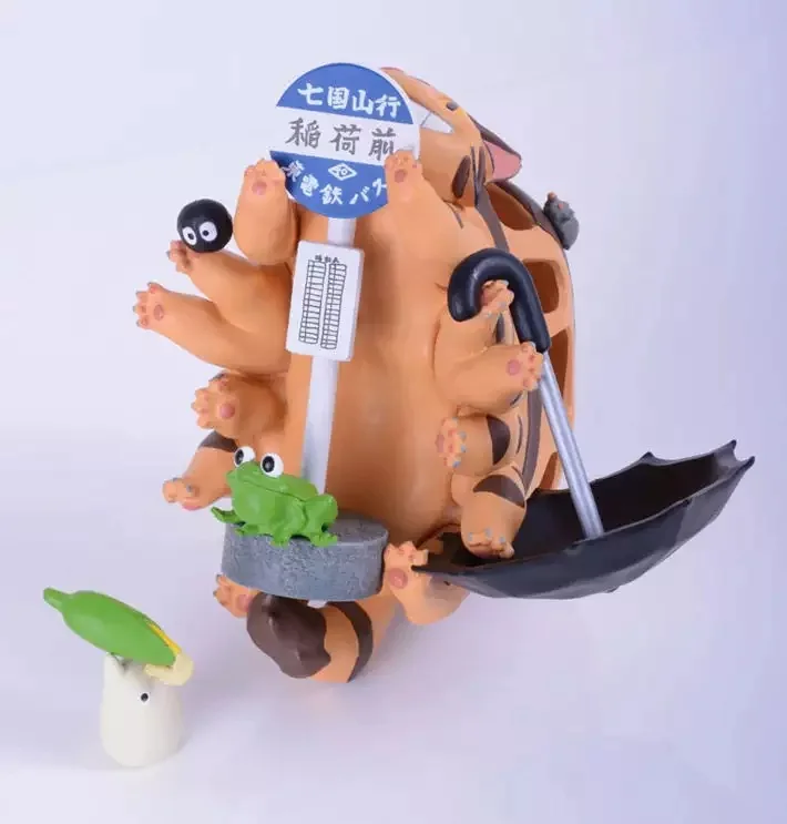 

Miyazaki Animation Series Totoro CAT Bus Jenga Scene Boxed Decoration Garage Kit