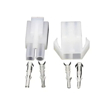 

Big Tamiya 2 Pin L6.2 Connector Plug with Wings Male and Female Air Docking Connector 6.2mm Pitch Electrical Connector