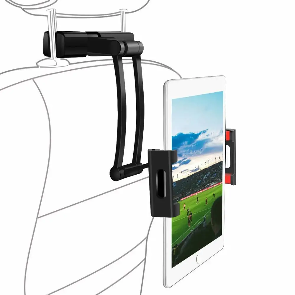 Fimilef Автомобильный держатель для телефона крепление для iPad Mini Pro планшеты телефоны заднего сиденья кронштейн Универсальная автомобильная задняя Надпись для клумбы держатель
