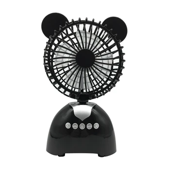 

USB Handheld Rechargeable Mini Bluetooth Stereo FM Radio Three in One Small Fan Music Fan