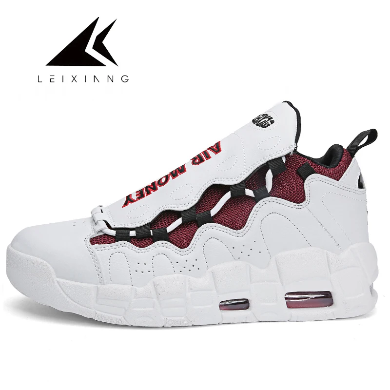 Мужские баскетбольные кроссовки Liw Cut Sports Air Cushion Hombre Athletic Off white дышащие Zapatillas De