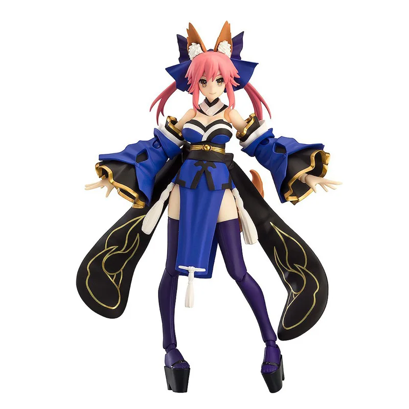 Аниме Fate Extra Fate Grand Order Caster Tamamo No Mae Figma 304 ПВХ Фигурки Модель Кукла игрушка Рождественский подарок 14,5 см B19
