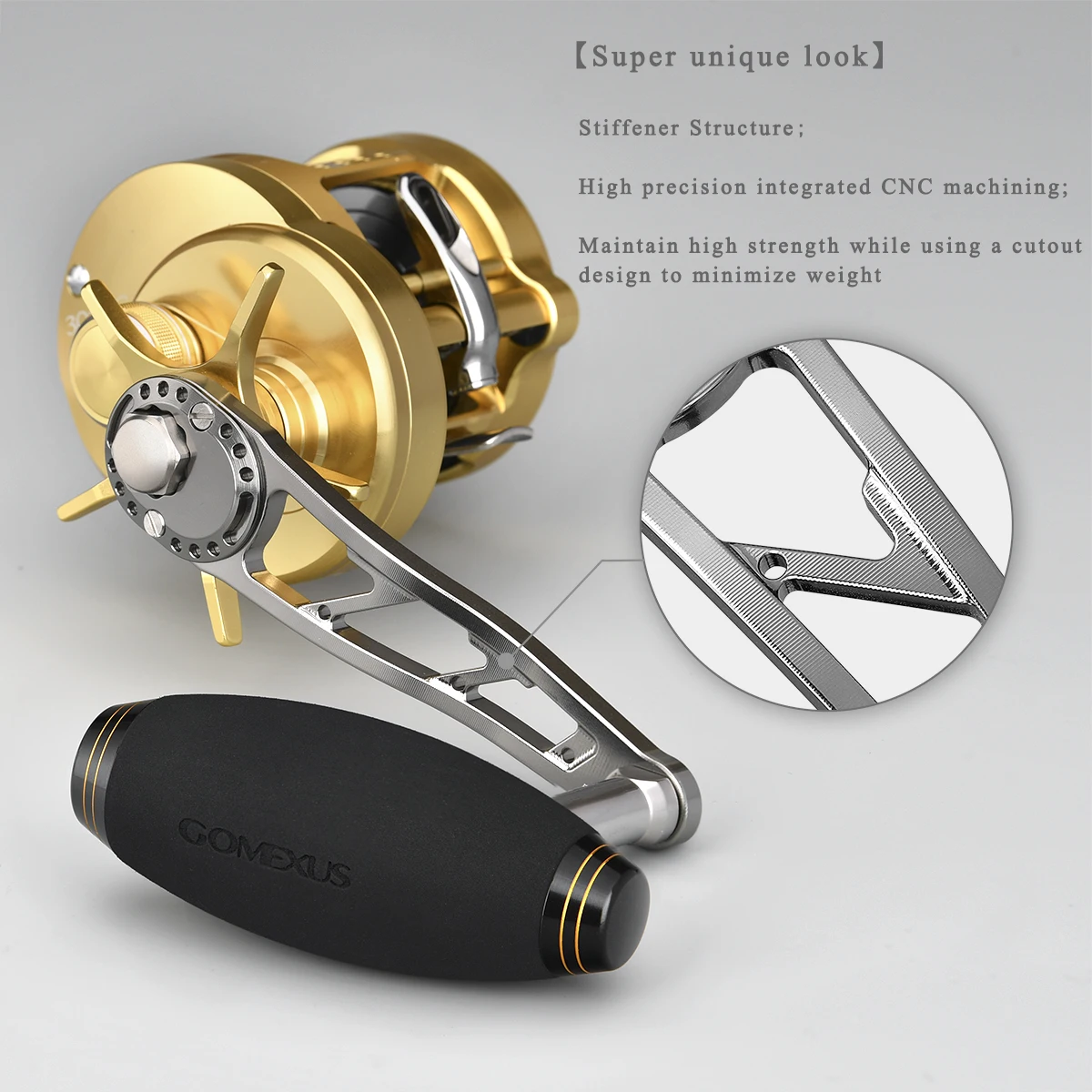 Lidar com Botão Eva para Uso do Carretel de Shimano Gomexus Jigging Elétrica Power 85mm 100mm Barra t Bar 2 com botão eva para uso do carretel