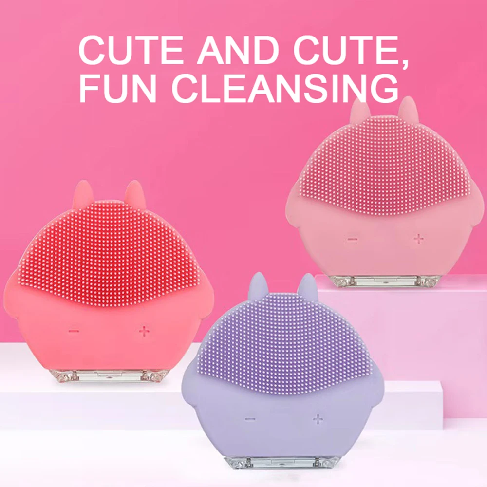 Rechargeable Electric Cleansing Device Silicone Cleansing Device Face