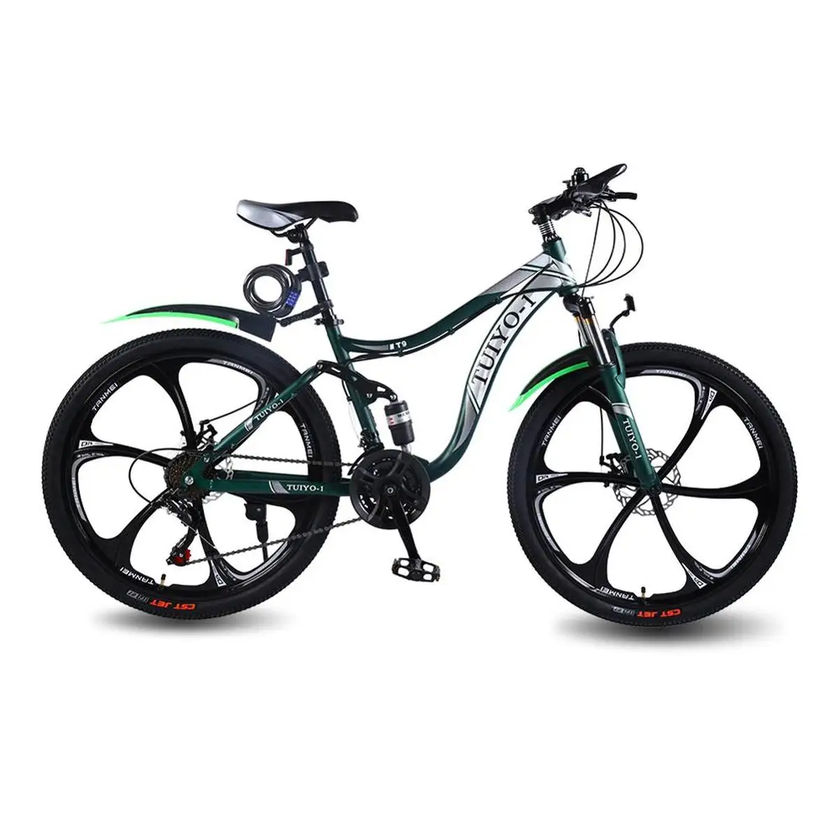 Clearance TUIYO-1 T9 Mountain Bike 21 Speed 26 Inches Steel Frame Carbon Bicycle with Disc Brake Professional Mtb Saddle Shimano Road Bike 0