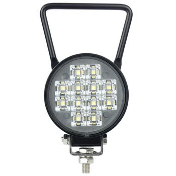 

12 LEDS 12 W 3" LED Round Work Light Bar Power Switch 12V 24V Offroad led light bar work lights offroad car lights