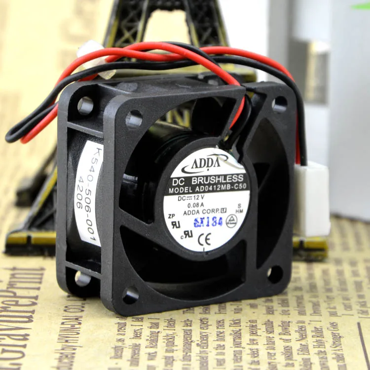 AD0412MB-C50 12V 0.08A 4020 защита двигателя охлаждения