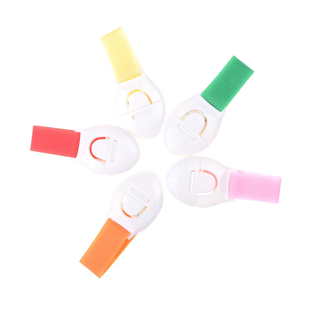 2Pcs Plastic Drawer Cabinet Locks Baby Safety Lock Protection For Children