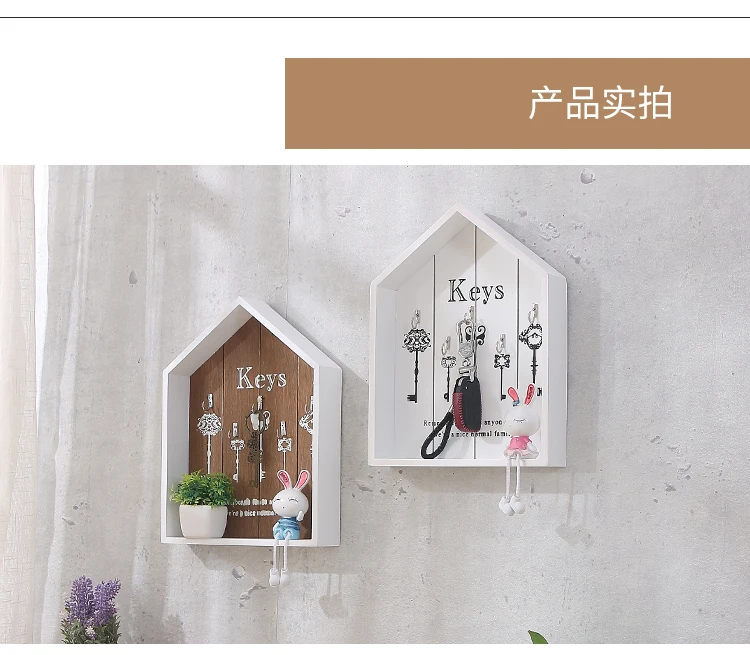 Home Wall Decoration Handmade Key Wooden Hook Storage Box Multipurpose Keys Hanging For Clothes Stand Wj111529 Hooks Rails Aliexpress
