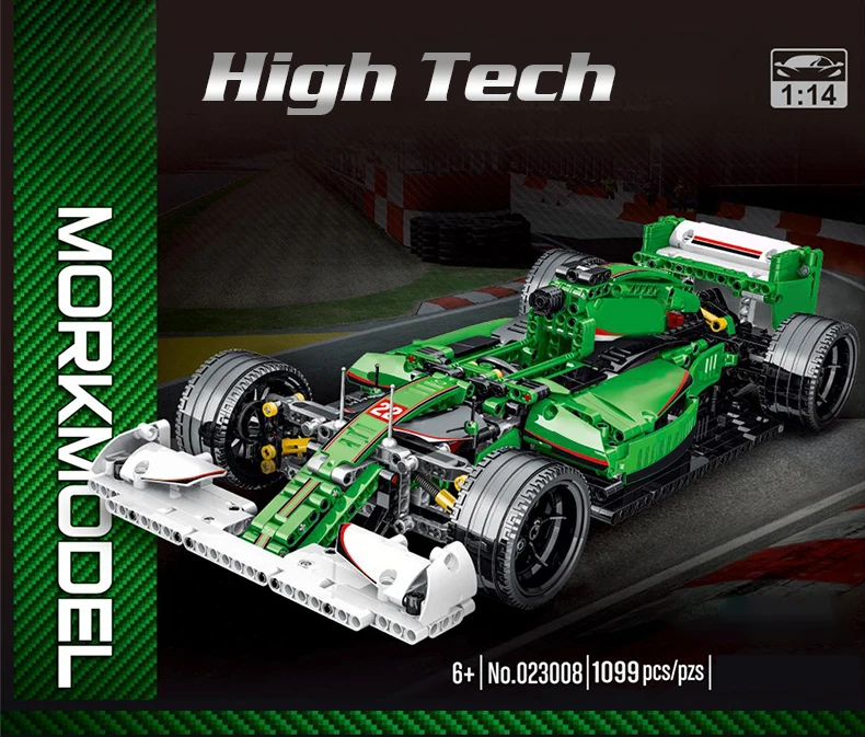 Lego Technic Advanced Green Formula 1