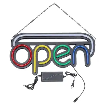 

Lamp Shop Wall Decor 110-240V LED Lights Coffee OPEN BAR Neon Sign Light Beer Pub Party LED