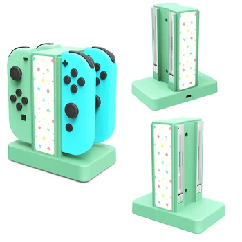 

4 in 1 Charging Dock For Nintend Switch Joy-con Controller Quick USB Date Charing Stand For Nintendo Switch Gamepad Charge Dock
