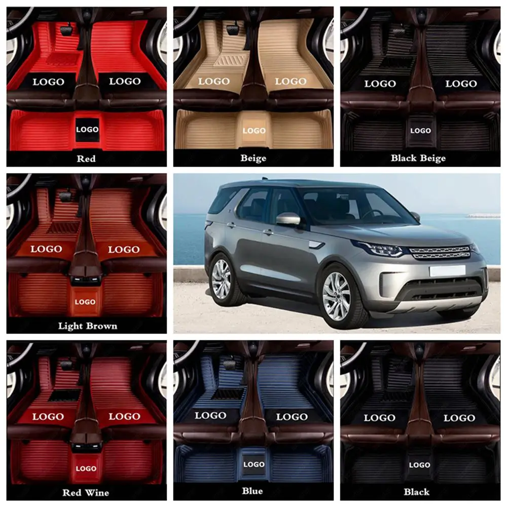 Автомобильные коврики для Land Rover freelander Discovery Range Rover Sport Velar LR2 LR3 LR4, автомобильные коврики на заказ, коврики для ковров