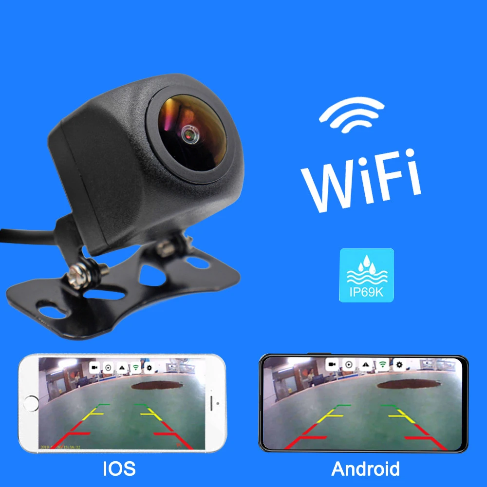 Kit Caméra De Recul Voiture Avec Moniteur 4,3" - Vision Nocturne, étanche - Idéal Camping-car, Camion, Fourgon