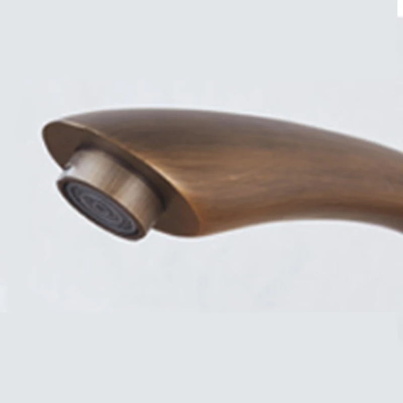 Смеситель для ванной комнаты латунный бронзовый кран раковины монтируемый на