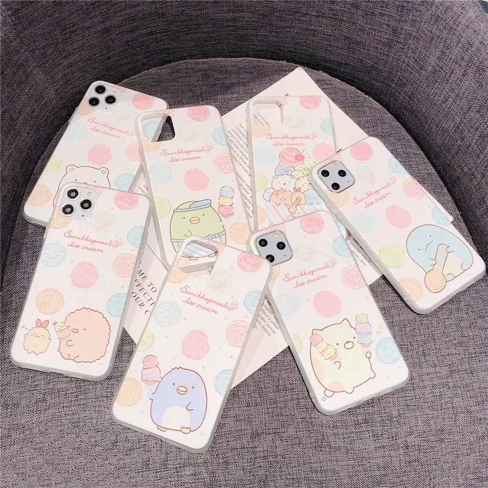 

3D embossed cartoon cute phone case for iPhone 11 Pro MAX XS MAX X XR 7 8 Plus Fundas