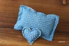 Newborn Photography Props Patchwork Heart Lovely Toy Posing Mini Pillow Baby Photo Props for Photography Fabric Accessories Set 6