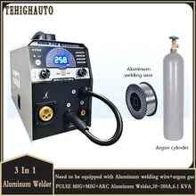 

ARC Welding Machine 3 In 1 Inverter IGBT Multifunction Welder No Gas Gas MIG Welding Machine High-speed Pulse Aluminum Welders