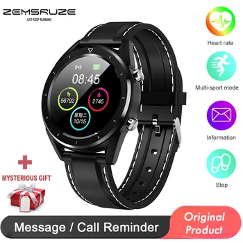 

DT28 smart watch for women fitness tracker smartwatch android watches for men Passometer Call Reminder Full Touch ROUND Screen