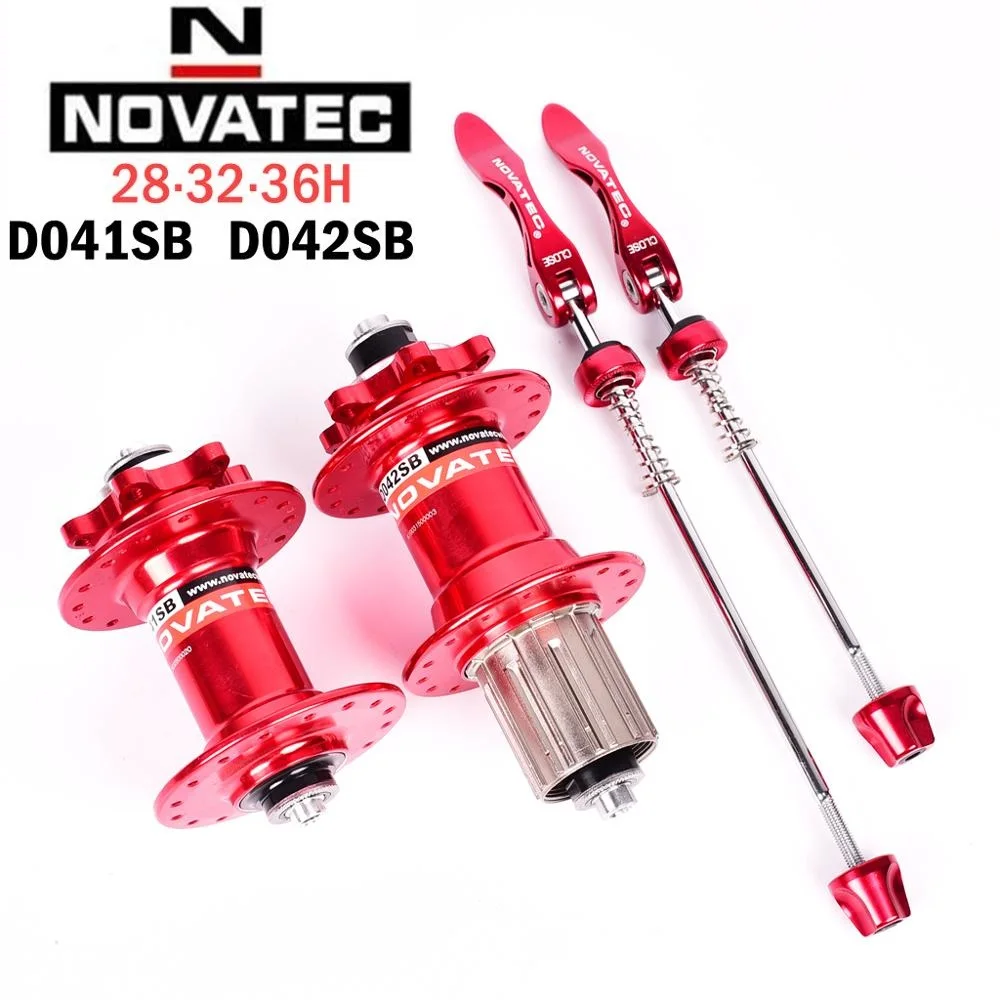 Велосипедные втулки Novatec D041SB D042SB для горного велосипеда|Велосипедные втулки| |