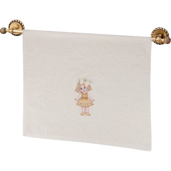 

Terry towel Favorite Doll, 50Х90, Champagne, Embroidery