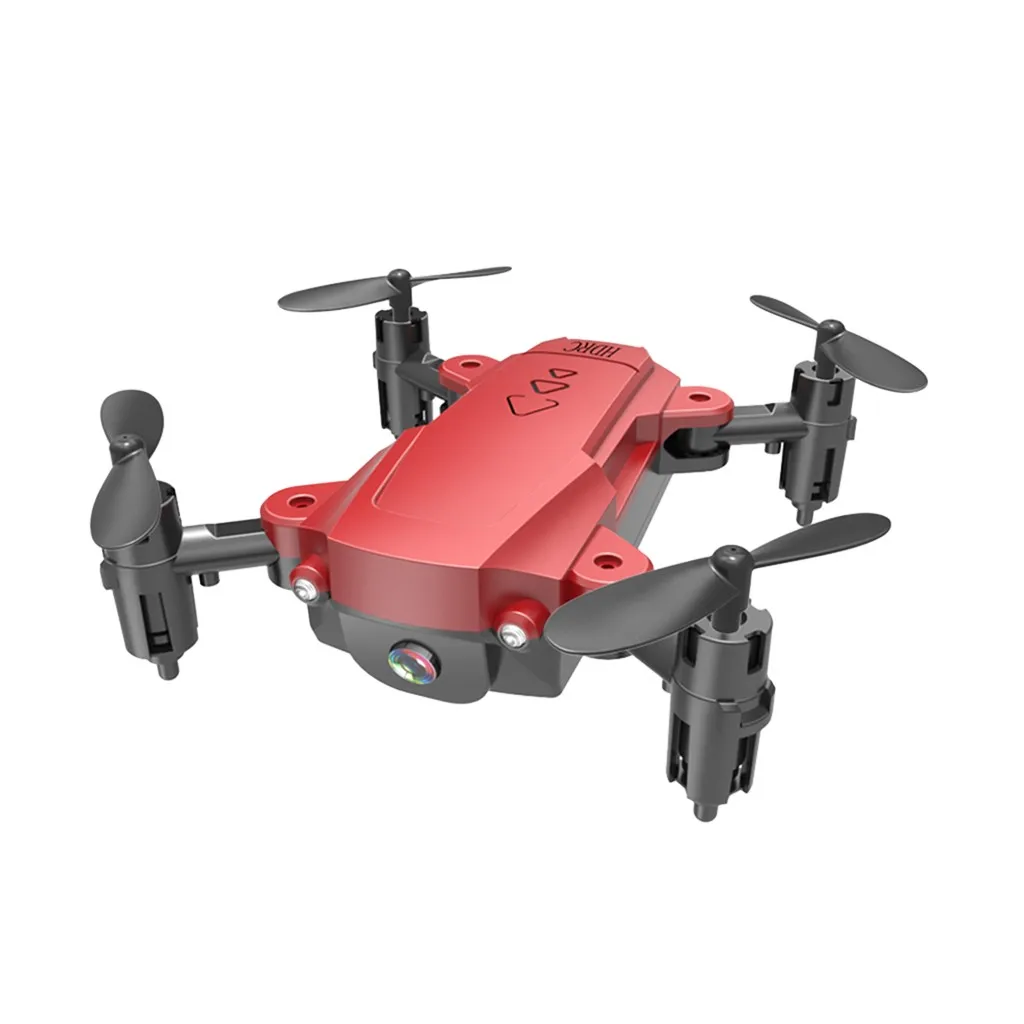 H16 2,4G 4K HD камера Wi-Fi FPV высота удержания Складной Микро Карманный Дрон с селфи Квадрокоптер детские игрушки Новинка# G20 - Цвет: Красный