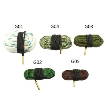 

Hunting Rifle Bore Cleaner Snake.22 Cal.223 Cal.38 Cal& 5.56mm,7.62mm,12GA Rifle Cleaning Kit Rifle Barrel Calibre Snake Rope