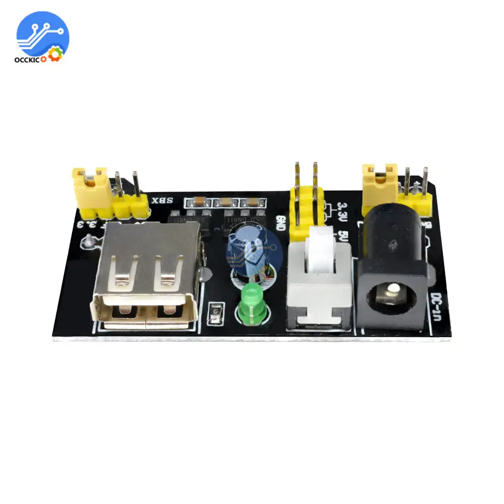 Макетная плата MB102 модуль питания USB порт 3 В 5 для Arduino без пайки Набор