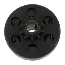 Черные мотоциклетные: центробежное сцепление 3/" отверстия для 212cc двигатели#40 цепи 10T КАРТИНГ мини-велосипед для задних фонарей