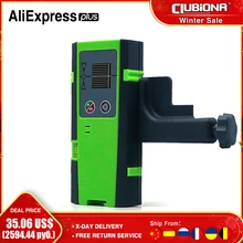 Clubiona 50M Outdoor Modalità a Impulsi Rosso o Verde fascio Laser a Livello di Linea Laser Verticale E Orizzontale Rivelatore o Ricevitore