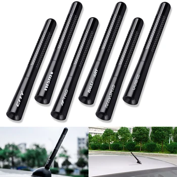

Car Styling WRC Carbon Fiber Radio Car Antenna For Honda CITY Mugen Mitsubishi Toyota Nissan Nismo Car accessories
