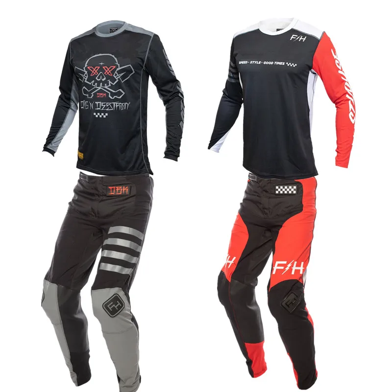 2021 MX Pants And Jersey Motocross Jersey Set Moto Racing Suit Motorcycle Dirt Bike Off Road