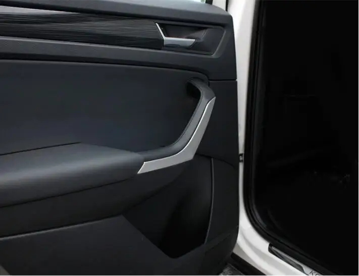 Внутренняя накладка подлокотника применяется только для Skoda Kodiak украшения, Kodiak Модифицированная Дверная панель защитные Блестки Декоративная полоса
