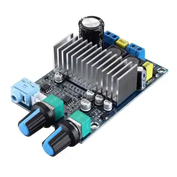 

CLAITE TPA3116 Digital Power Amplifier Board Subwoofer DC12-24V Support 100W Bass Output