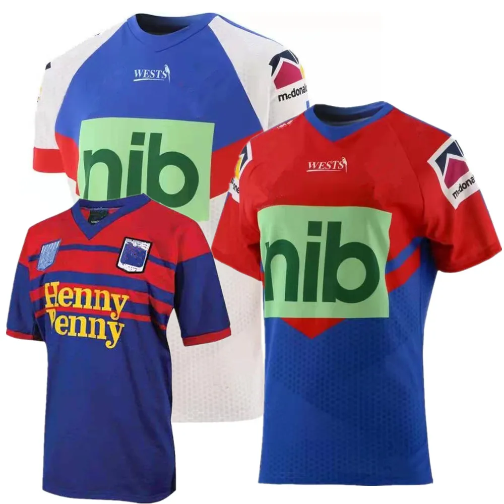 2022 Newcastle Knights Home Away Rugby Jersey Australia 1997 Retro