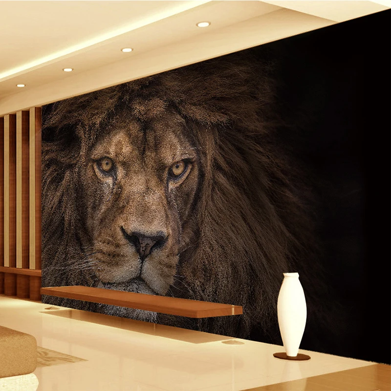 Photo-Wallpaper-Custom-3D-Stereo-HD-Wildlife-Lion-Backdrop-Wall-Mural-Hotel-Living-Room-Classic-Decor (1)