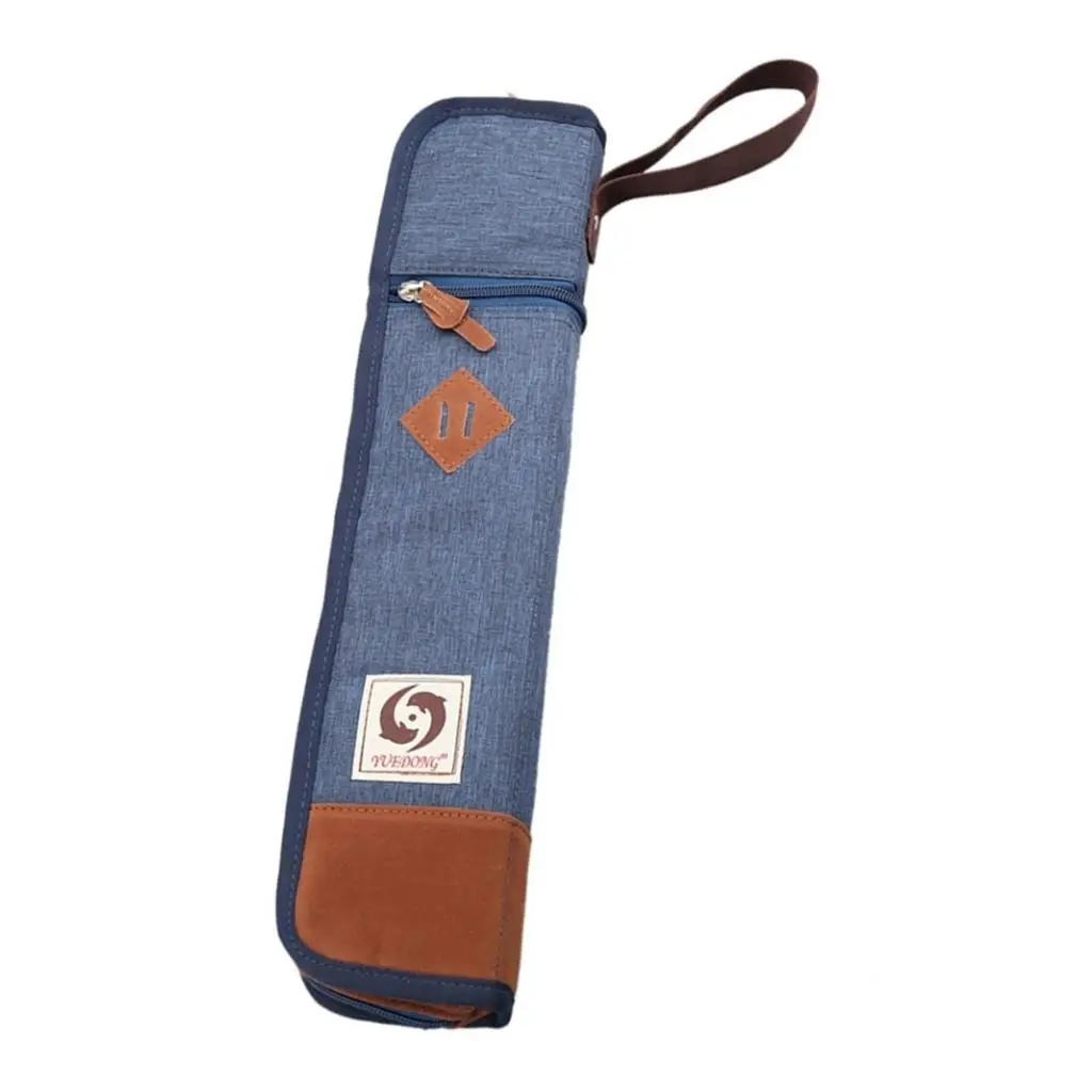 Cotton Padded Case Drumstick Bag Soft Carrying Case For Sticks Mallets Percussion Instruments Accessories