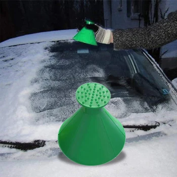 

Auto Ice Scraper Windshield Snow Scraper Funnel Shovel Cone Shaped Winter Car Tool Snow Remover Scraper for car