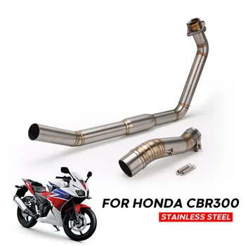 

Motorcycle refitting exhaust system front connecting pipe stainless steel pipe exhaust pipe suitable