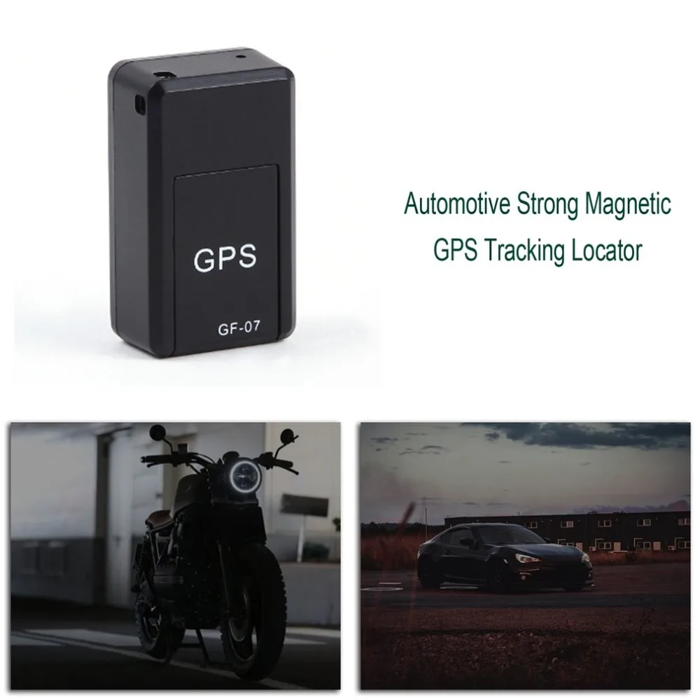Мини Gf-07 Автомобильный Gps трекер в режиме реального времени Sos Gsm/Gprs устройство слежения анти-потеря Мини Магнитный Gps трекер
