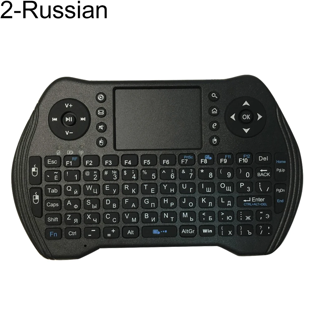 I8 MT10 2,4 ГГц мини беспроводная клавиатура с тачпадом для Android tv Box PC ноутбука