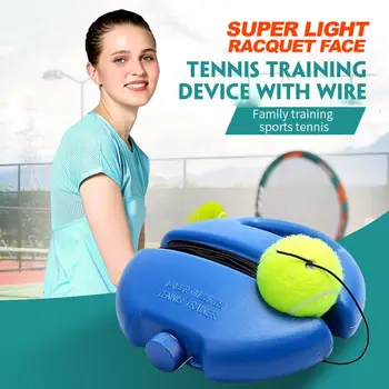 

Tennis Singles Linker Tennis Training Tool Movement Home Sparring Device 2 Pattern Yellow Sports Athletics Practical