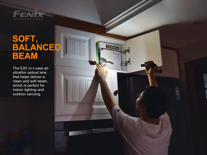 Fenix E20 V2.0 Compact EDC Flashlight (8)