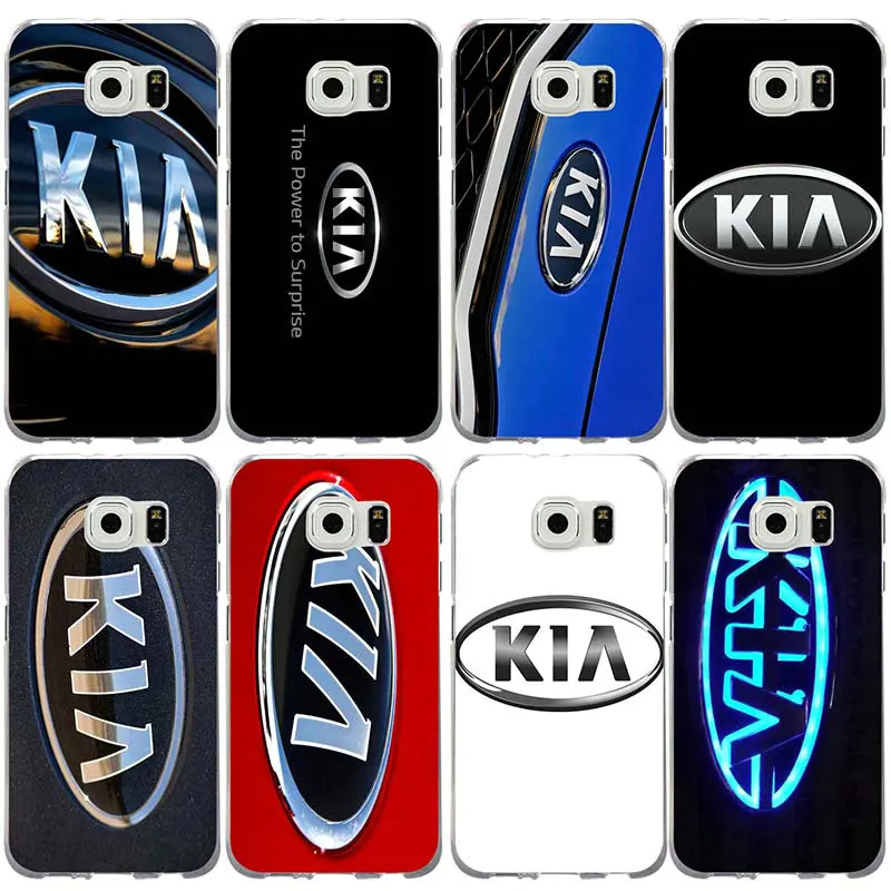 Мягкие чехлы для телефонов samsung Galaxy S2 S3 S4 S5 Mini S6 S7 S8 S9 S10 Edge Plus Lite Note 8 9 Coque Shell Love логотип Kia корейский