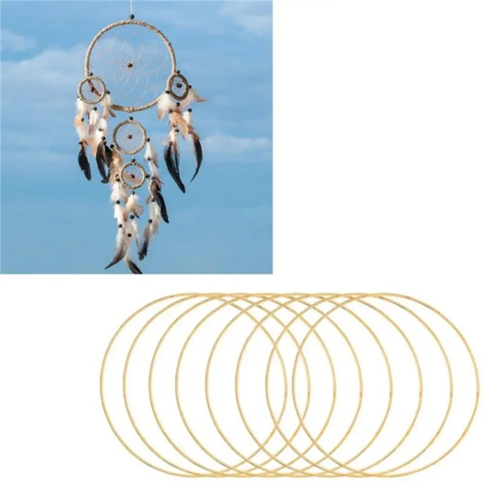 Metal Ring 10/20/30/40cm Diy Creative Iron Hotel Dreamcatcher Ring Round Ring Props Hoop Macrame Craft Home Decorations Hanging Metal Ring 10/20/30/40cm Diy Creative Iron Hotel Dreamcatcher Ring Round Ring Props Hoop Macrame Craft Home Decorations Hanging